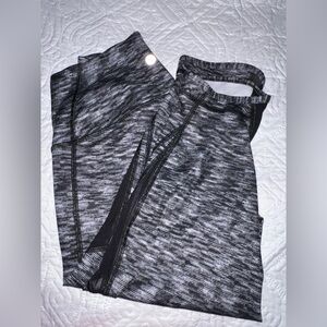 Lululemon leggings athletic  multi color size 8 for lady